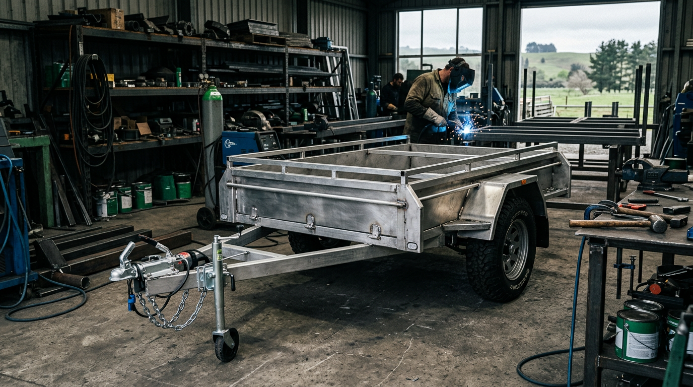 Custom trailer fabrication in New Zealand